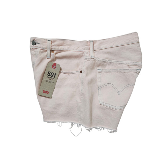 Levi's Pink Jean Shorts for Women - Picture 9 of 16